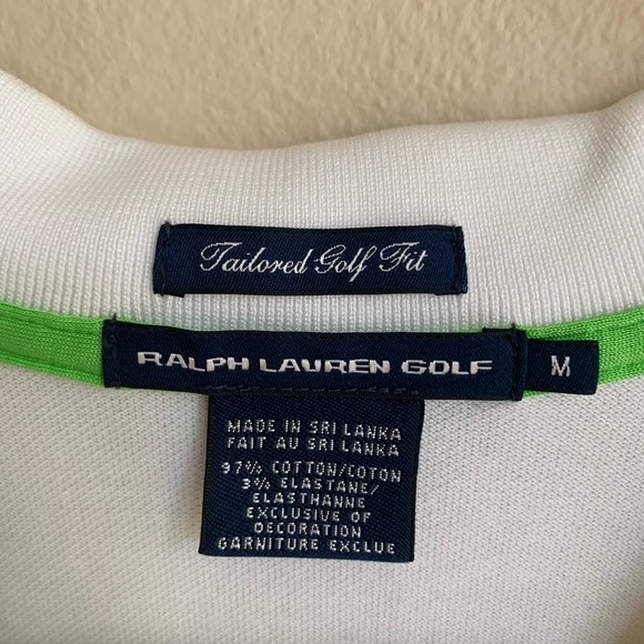 Ralph Lauren Polo. White and Pink. Size M. - Picture 2 of 3